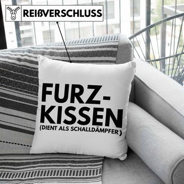 Trendation Zierkissen Trendation - Furzkissen Lustiges Kissen mit Füllung Spruch 40x40 cm Geschenk für Männer Bruder Freund Witziges Deko-Kissen Vater Papa