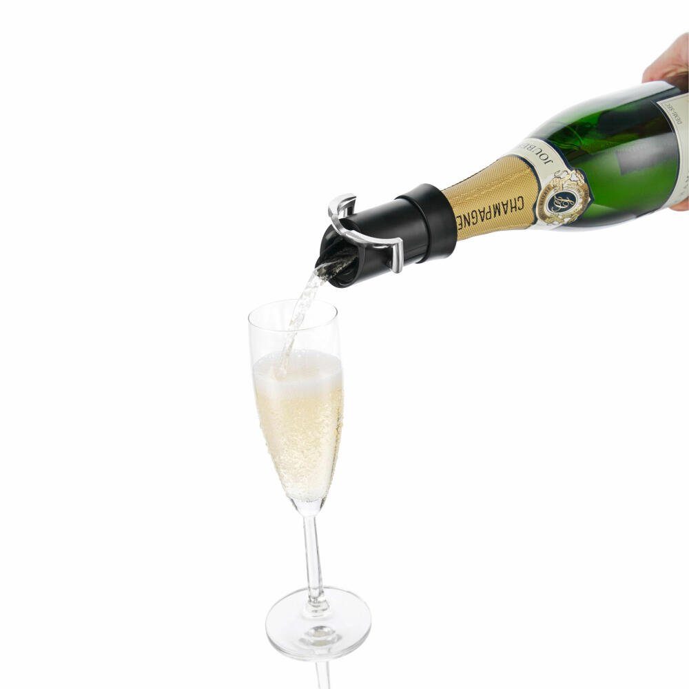 VACUVIN Flaschenausgießer 2-in-1-Champagnerausgießer