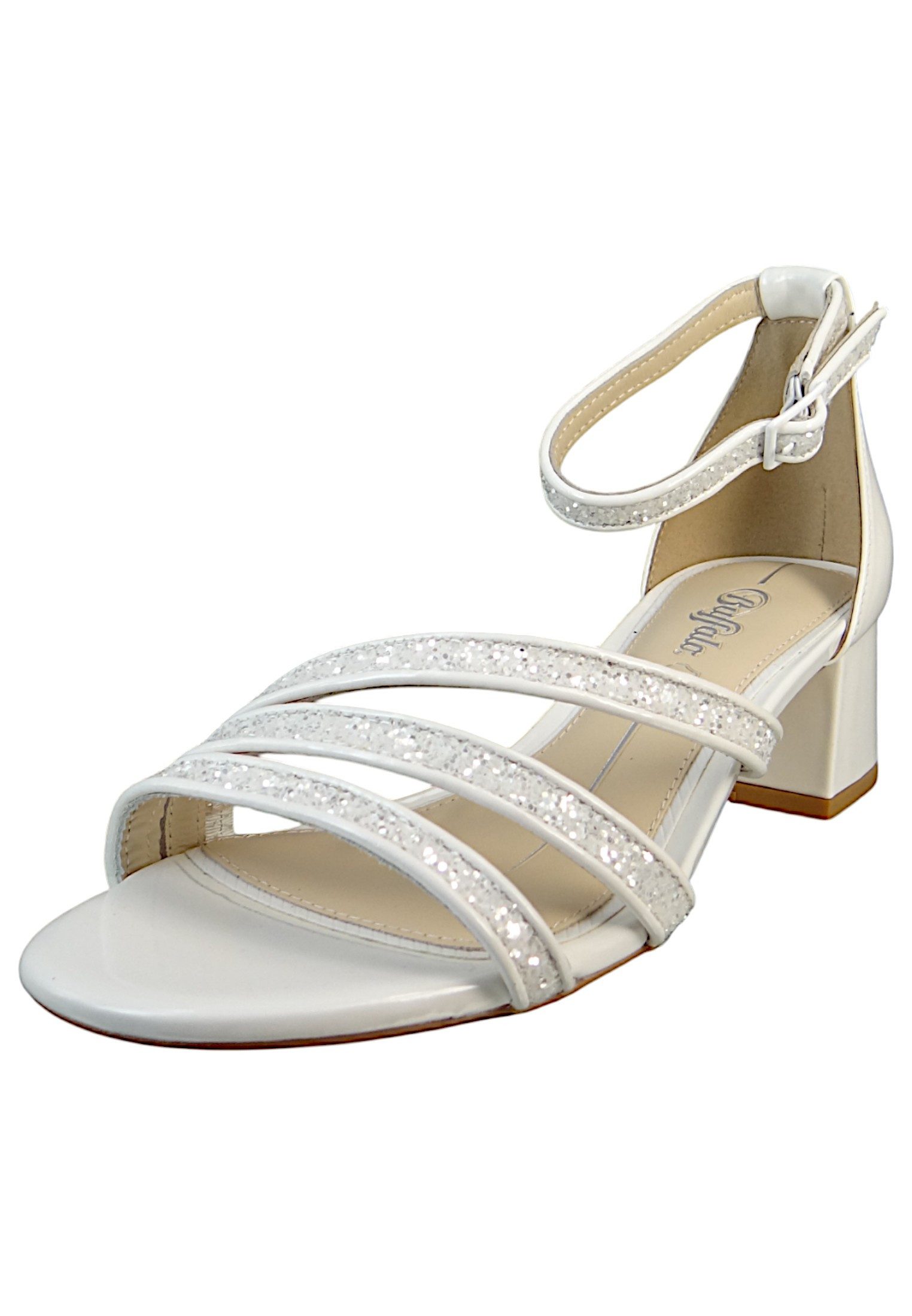 Buffalo 1291638 Lucy Glam Hochzeit White Sandale günstig online kaufen