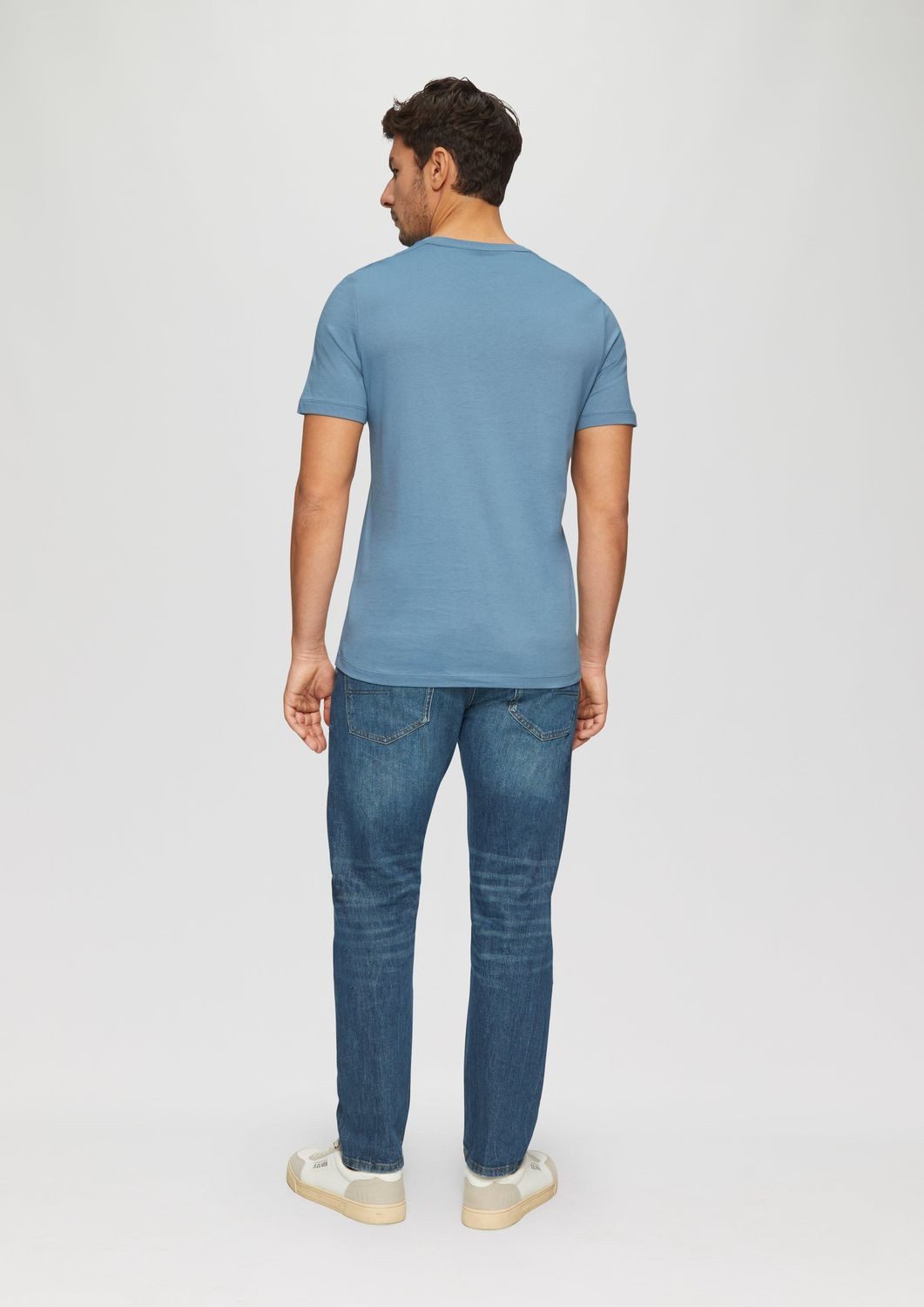 s.Oliver T-Shirt mit Logo-Print Rundhals, kurzarm