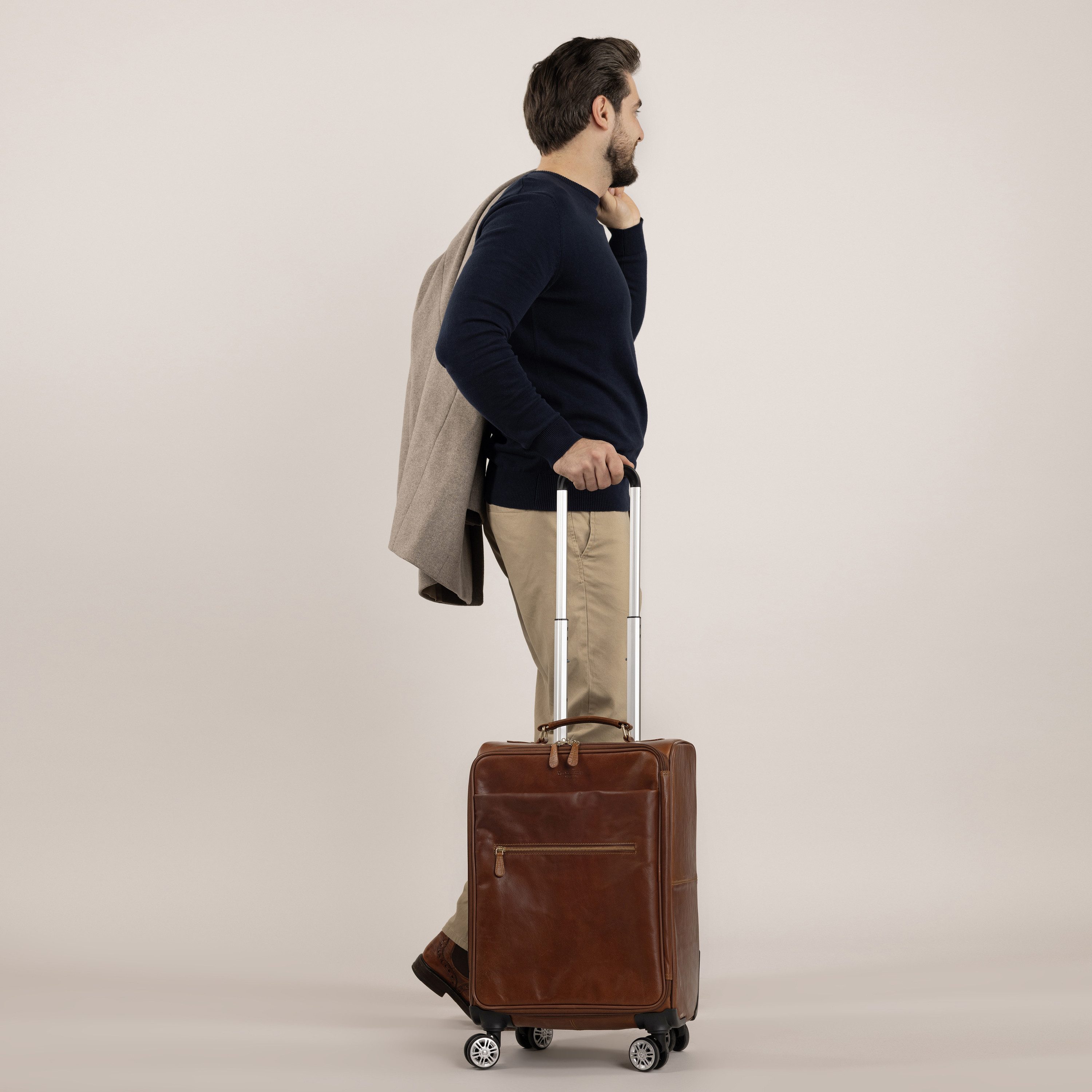 Gusti Leder Reisetasche Gusti Leder Reisetrolley Asia (1-tlg)