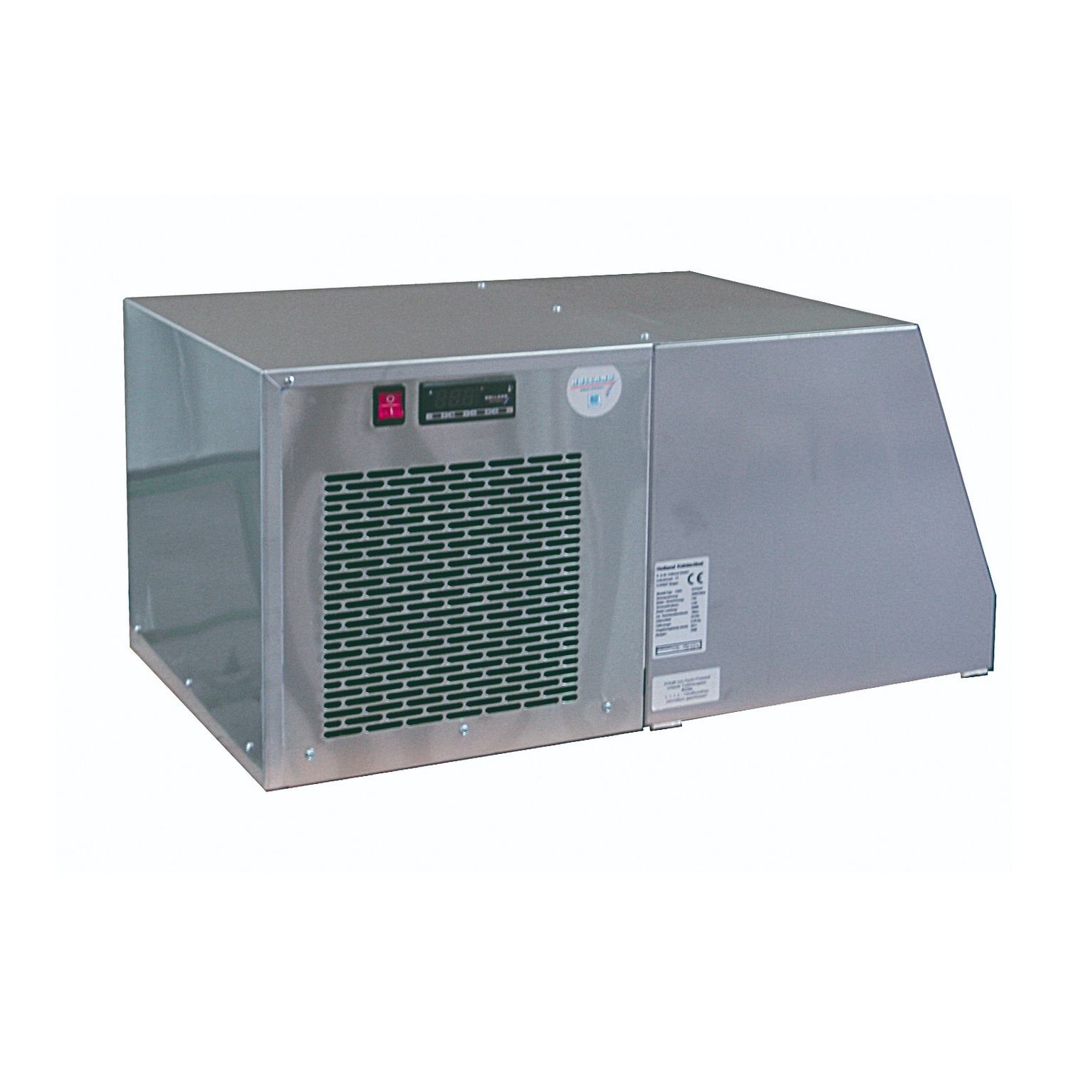 ich-zapfe Montagezubehör Kühlschrank EXTRA VERSTÄRKTES Aufsatzkühlgerät aus Stahlblech