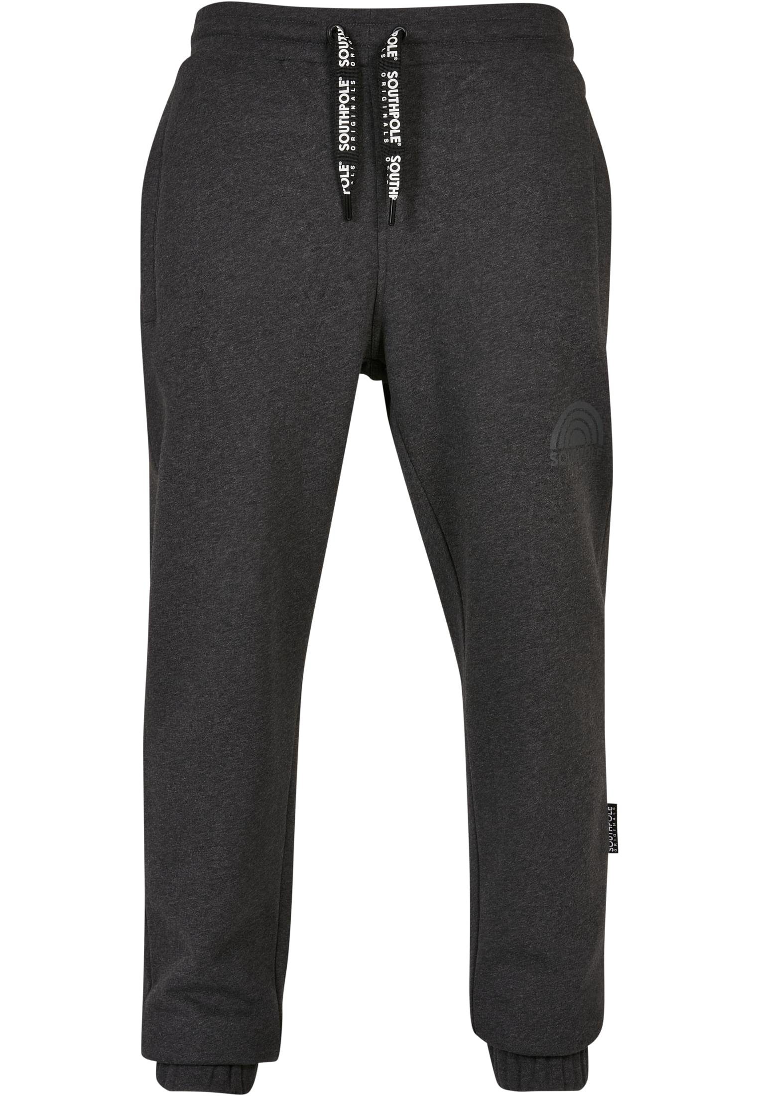 Southpole Stoffhose Herren Southpole Basic Sweat Pants (1-tlg) black