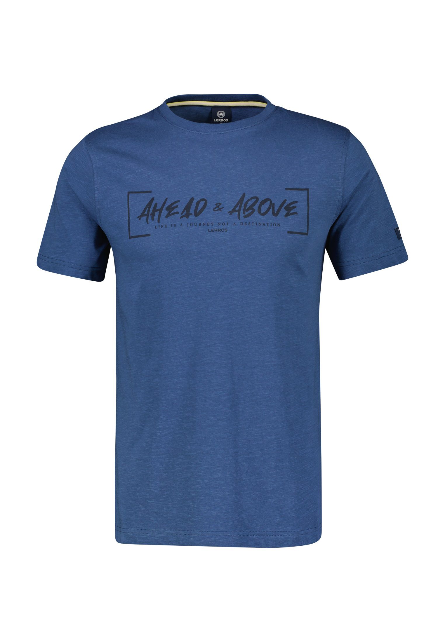 T-Shirt & *Ahead TRAVEL LERROS Above* BLUE T-Shirt LERROS