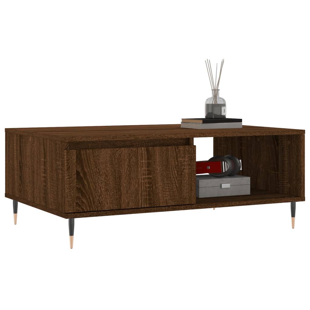 vidaXL Couchtisch Couchtisch Braun Eichen-Optik 90x60x35 günstig online kaufen