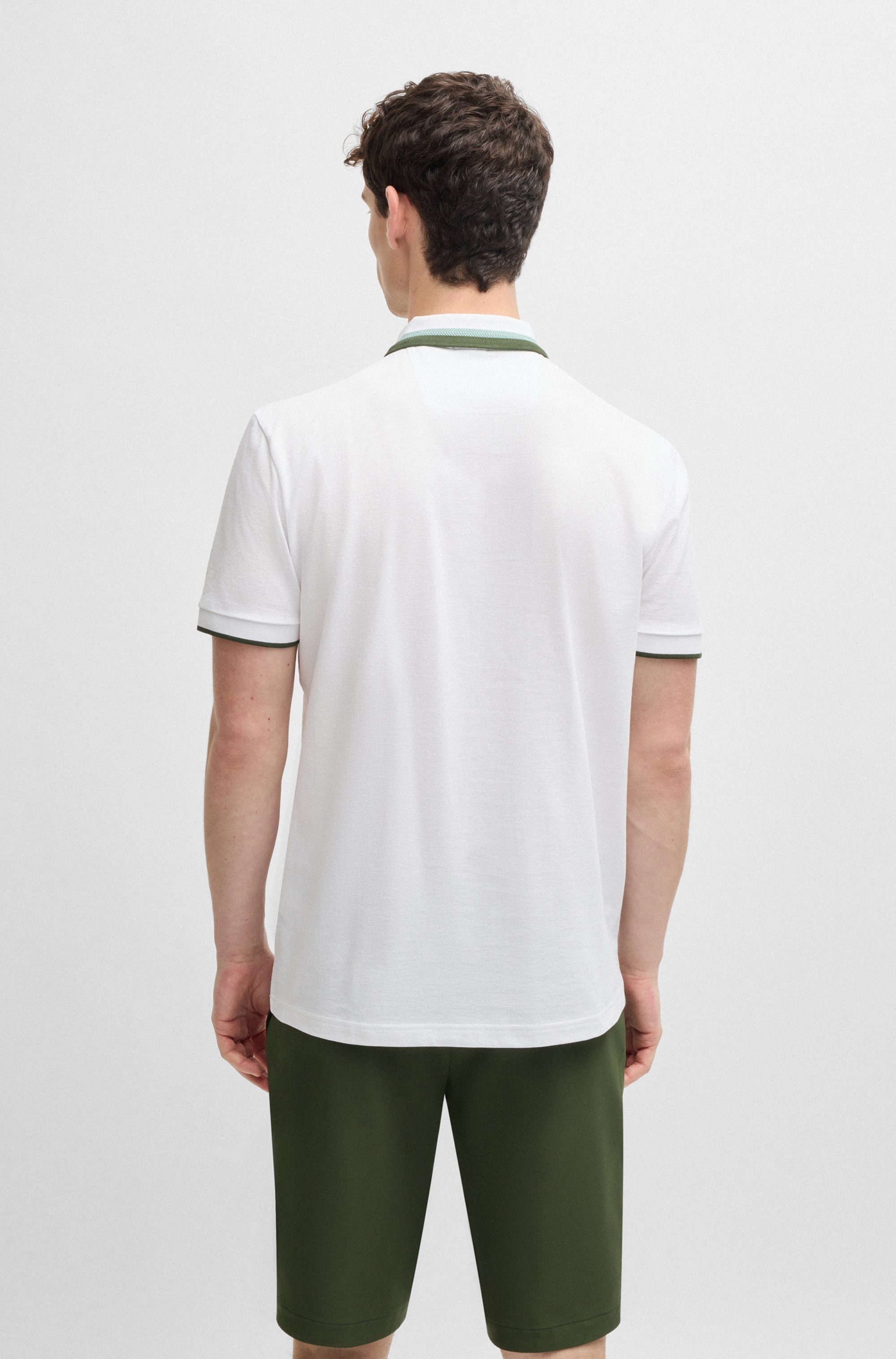 BOSS GREEN Poloshirt Paddy AP Herit mit kontrastfarbenen Details günstig online kaufen
