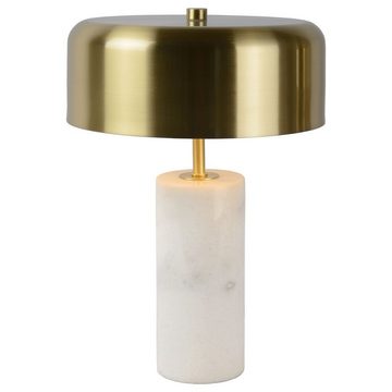 click-licht Tischleuchte Tischleuchte Mirasol in Weiß und Gold-Matt G9 3-flammig, keine Angabe, Leuchtmittel enthalten: Nein, warmweiss, Tischleuchte, Nachttischlampe, Tischlampe