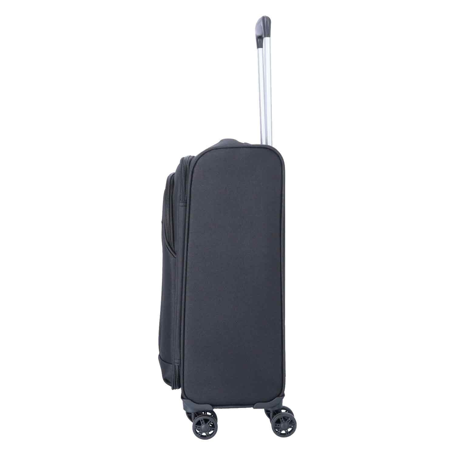 TheTrueC Koffer TheTrueC 4 Rollen Koffer Superlight 55cm Kopenhagen Black, günstig online kaufen