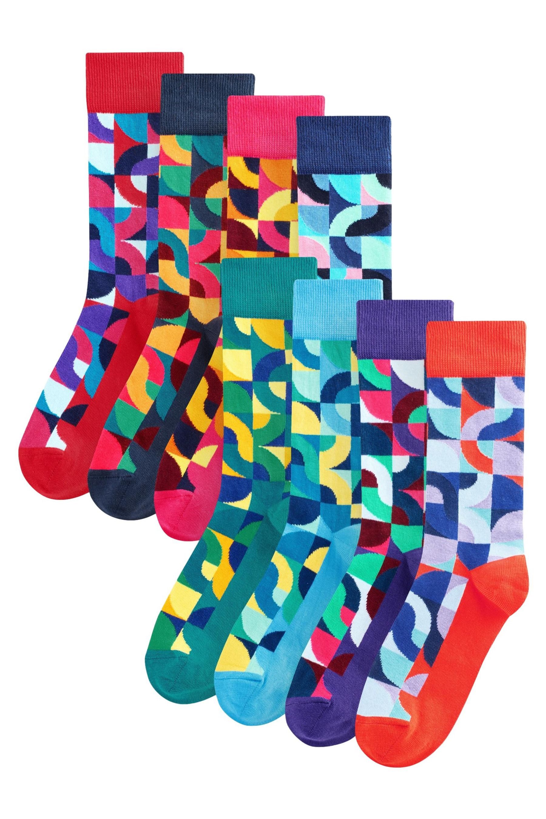 Next Kurzsocken Gemusterte Socken im 8er-Pack (8-Paar) günstig online kaufen