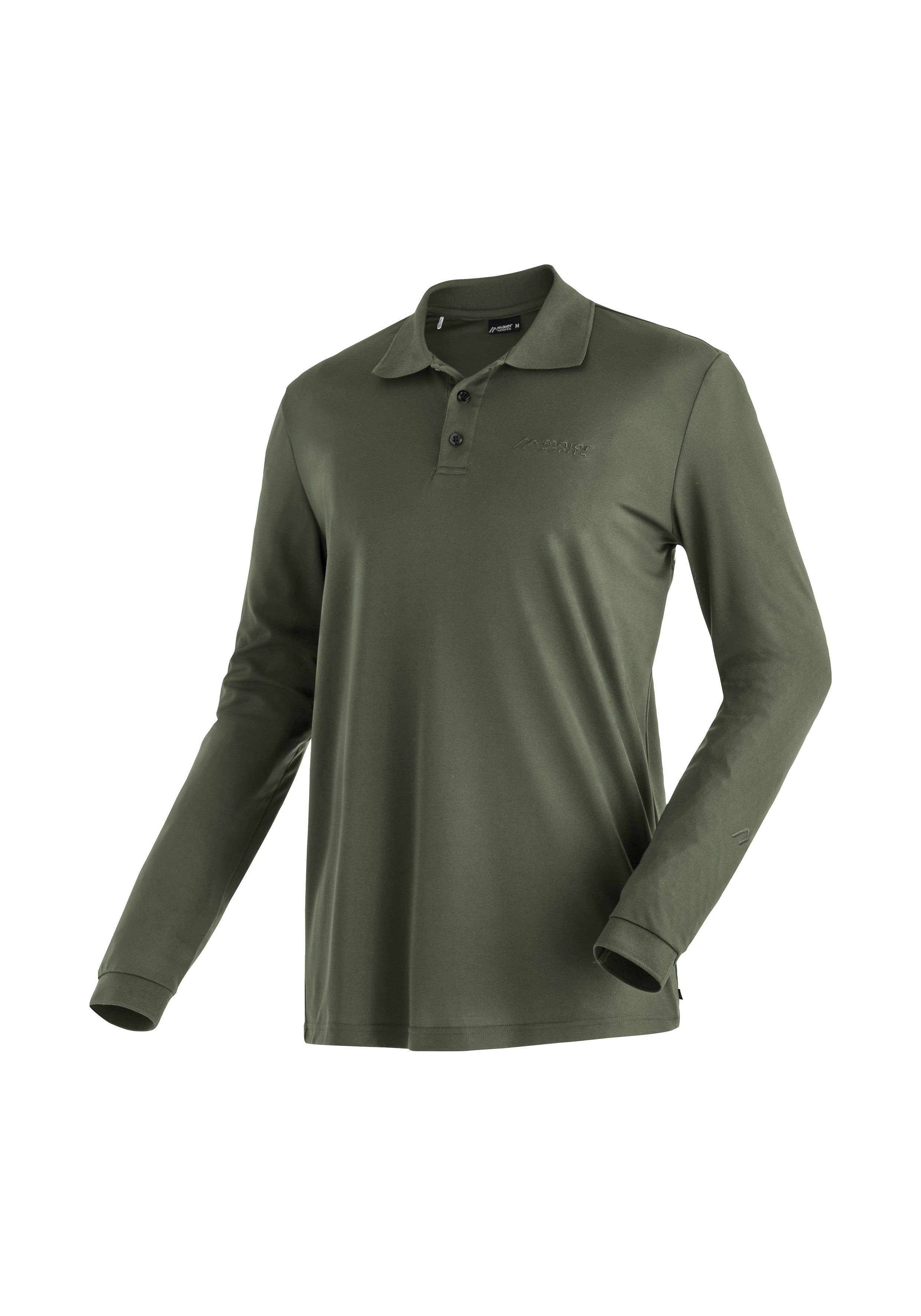 Maier Sports Poloshirt Ulrich L/S Herren günstig online kaufen