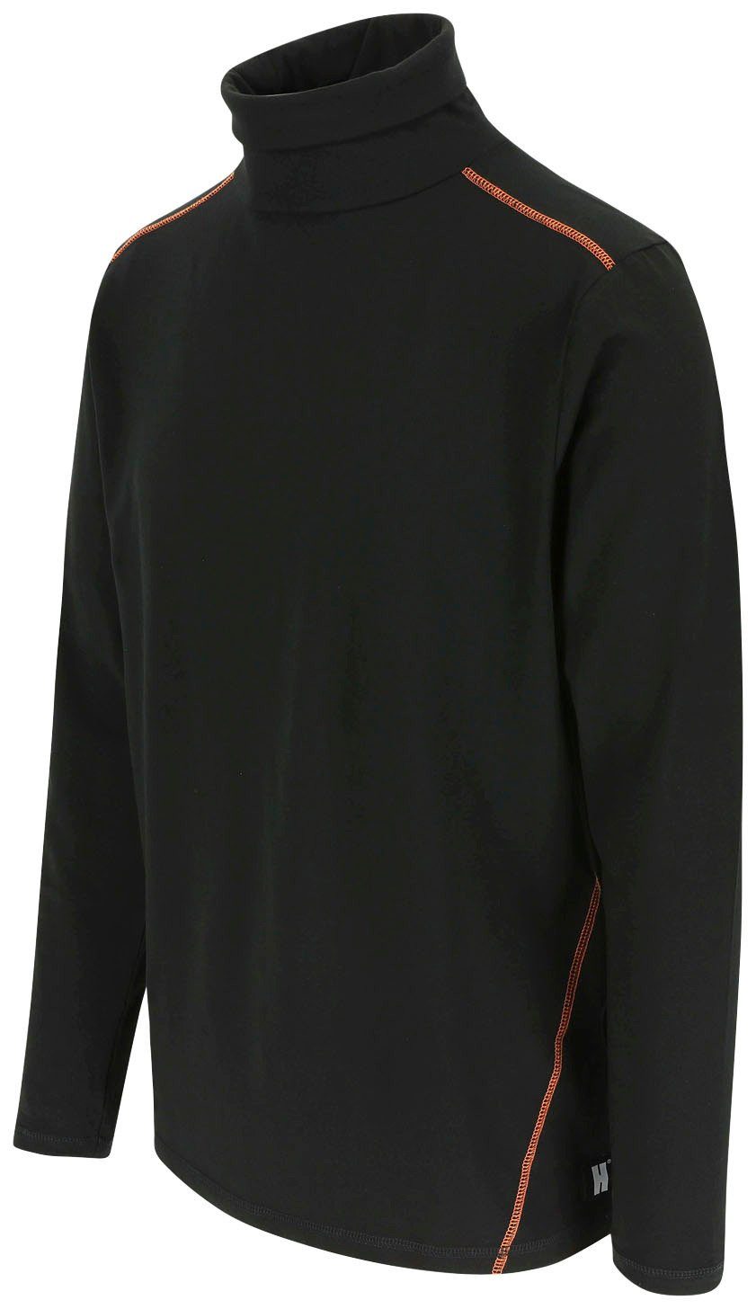 Herock Rollkragenshirt Lotis Stretch, Tragegefühl Langärmlig % angenehmes Rollkragen-T-Shirt 95 Baumwolle