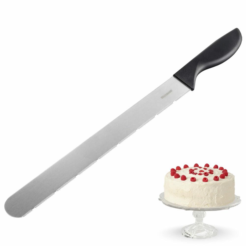 WESTMARK Tranchiermesser beidseitig geschliffene Klinge, Profi Konditormesser, Gesamtlänge: 42, spülmaschinengeeignet, BPA-frei, rostfrei