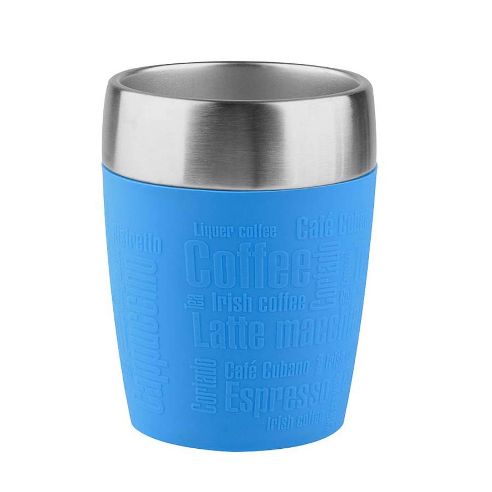 Isobecher Thermobecher Wasserblau Kaffee ml Isolierflasche Cup, Travel ToGo 200 Emsa