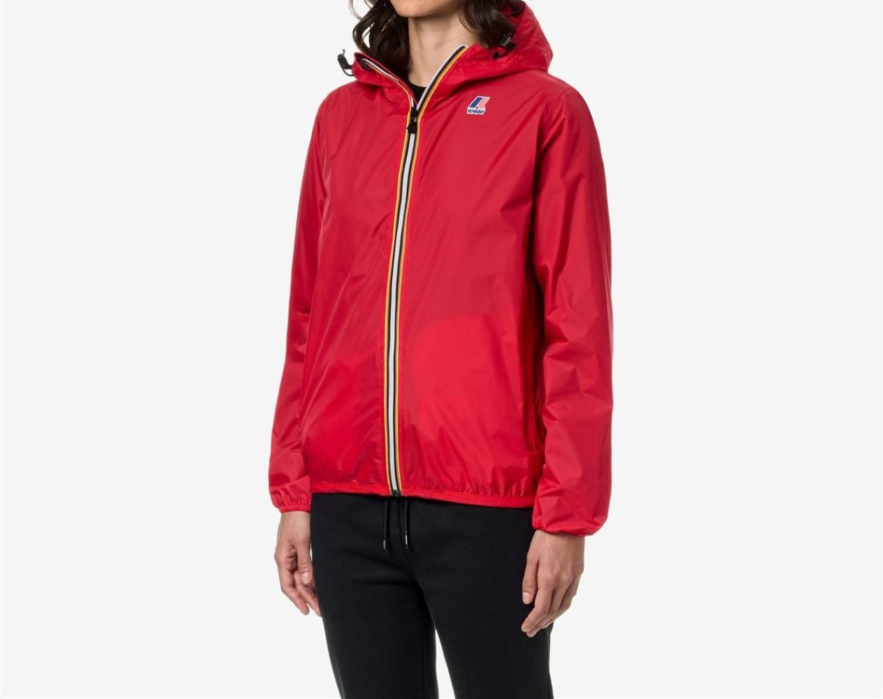 K-WAY Regenjacke Le Vrai 3.0 Claude Wasserdicht, Wasserabweisend, Winddicht und Atmungsaktiv