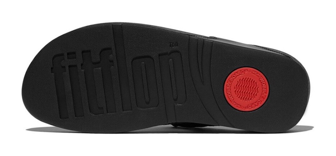 Fitflop LULU GLITZ BOW Zehentrenner Slides, Badeschuh mit Glitter