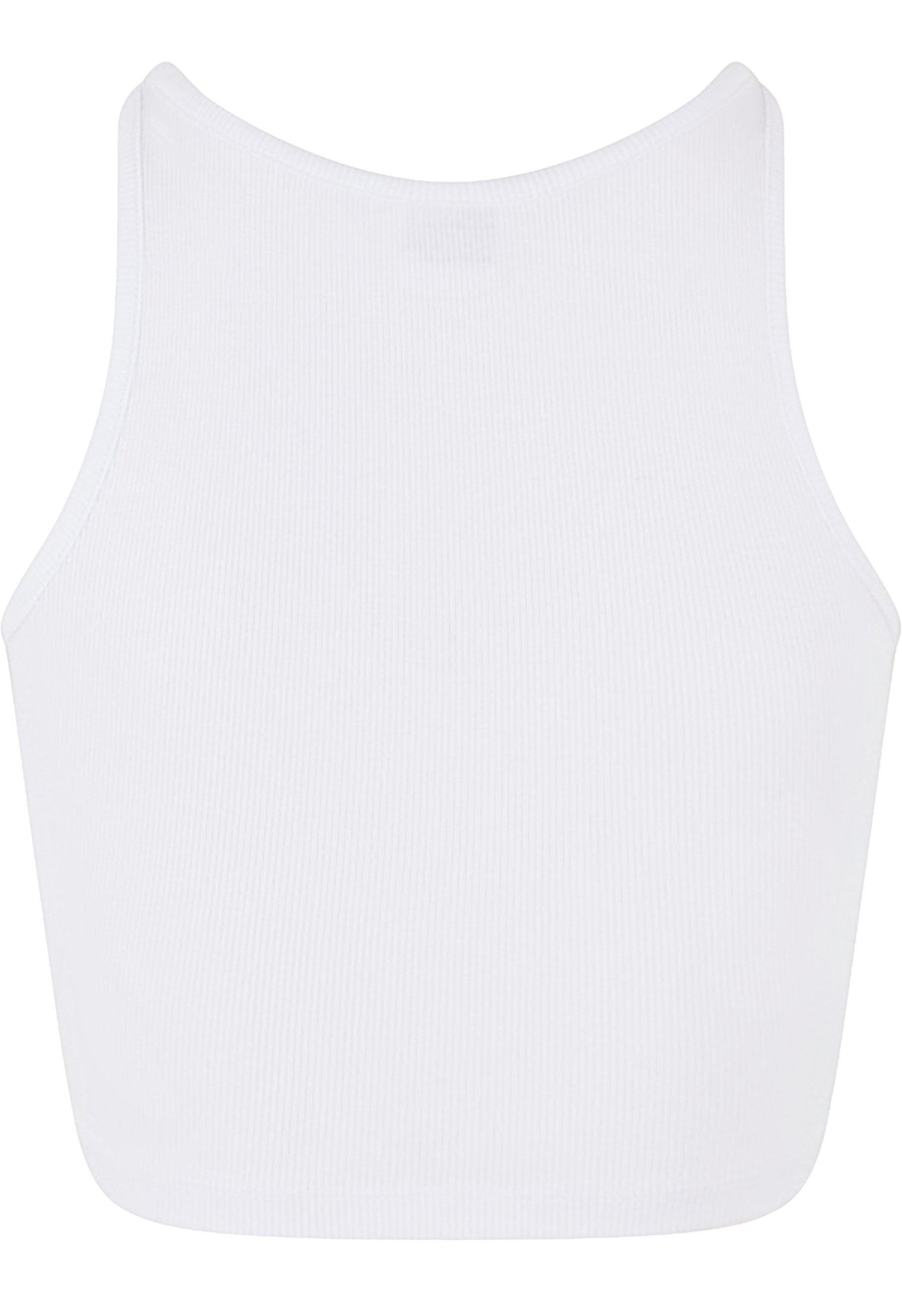 URBAN CLASSICS Tanktop Urban Classics Ladies Organic Cropped Rib Top 2-Pack – Bild 3 von 5
