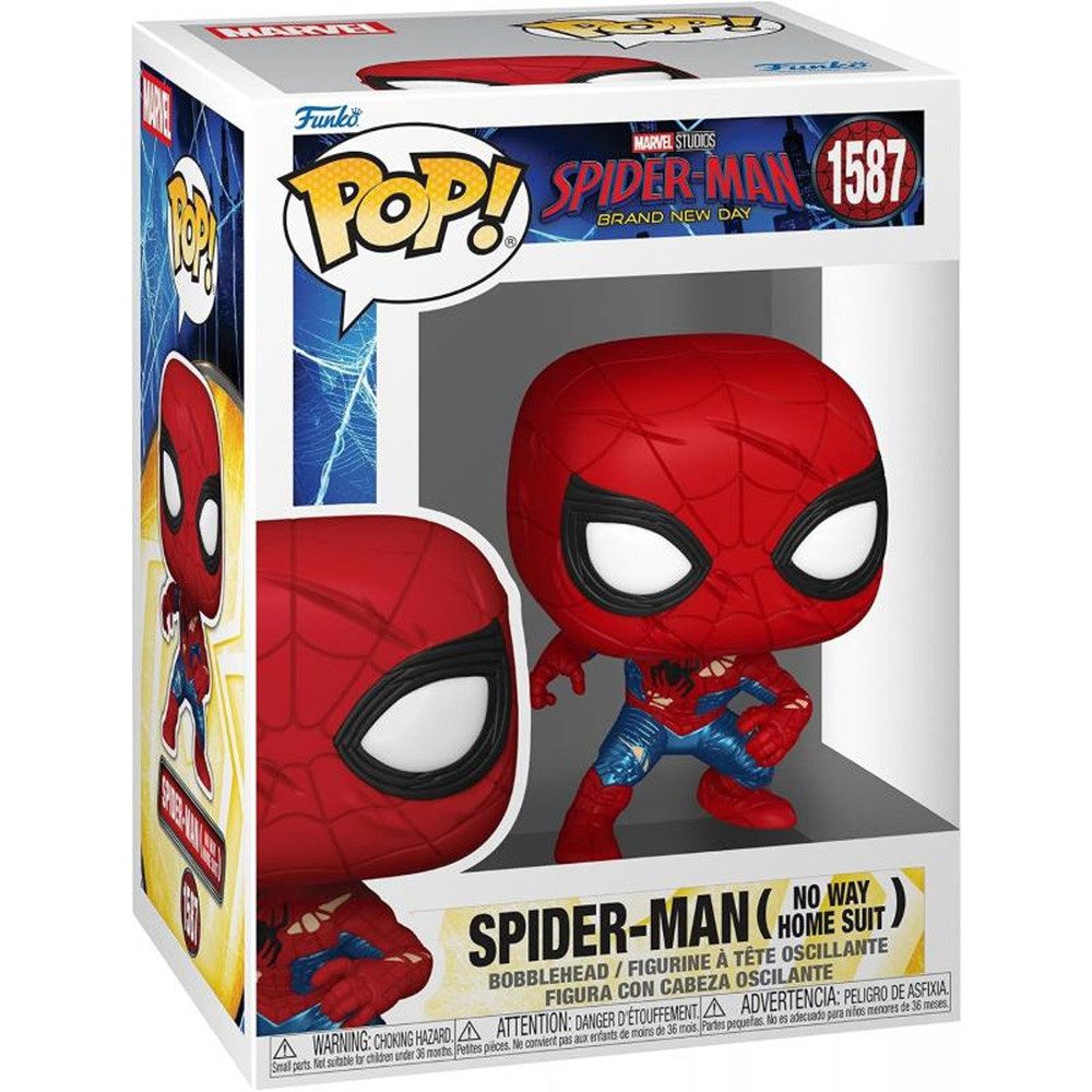 Funko Actionfigur Funko POP! Spider-Man BND Spider-Man (No Way Home Suit) 1587, 10 cm