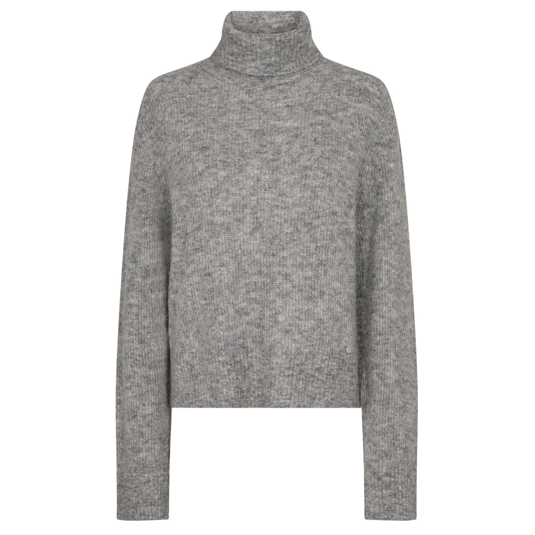 Rollkragenpullover Pullover AIDY mit Alpaka