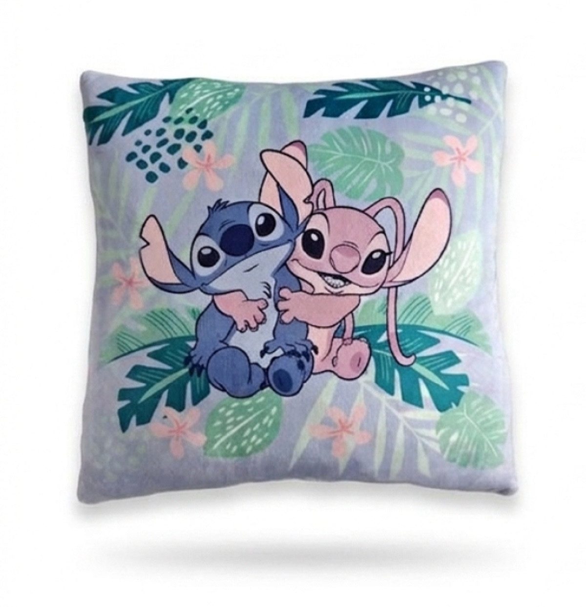 Disney Dekokissen Lilo & Stitch Kissen 35 × 35 cm Kinderzimmer Sofa Bett Dekoration