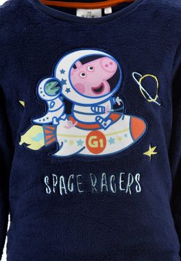 Peppa Pig Schlafanzug Peppa Wutz George Kinder Jungen Pyjama langarm Nachtwäsche (2 tlg)