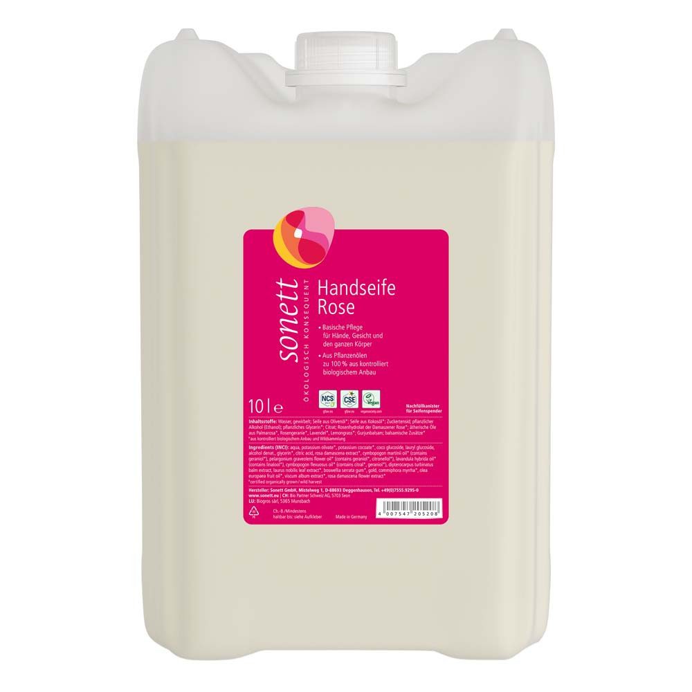 Sonett Handseife Handseife - Rose Kanister 10L