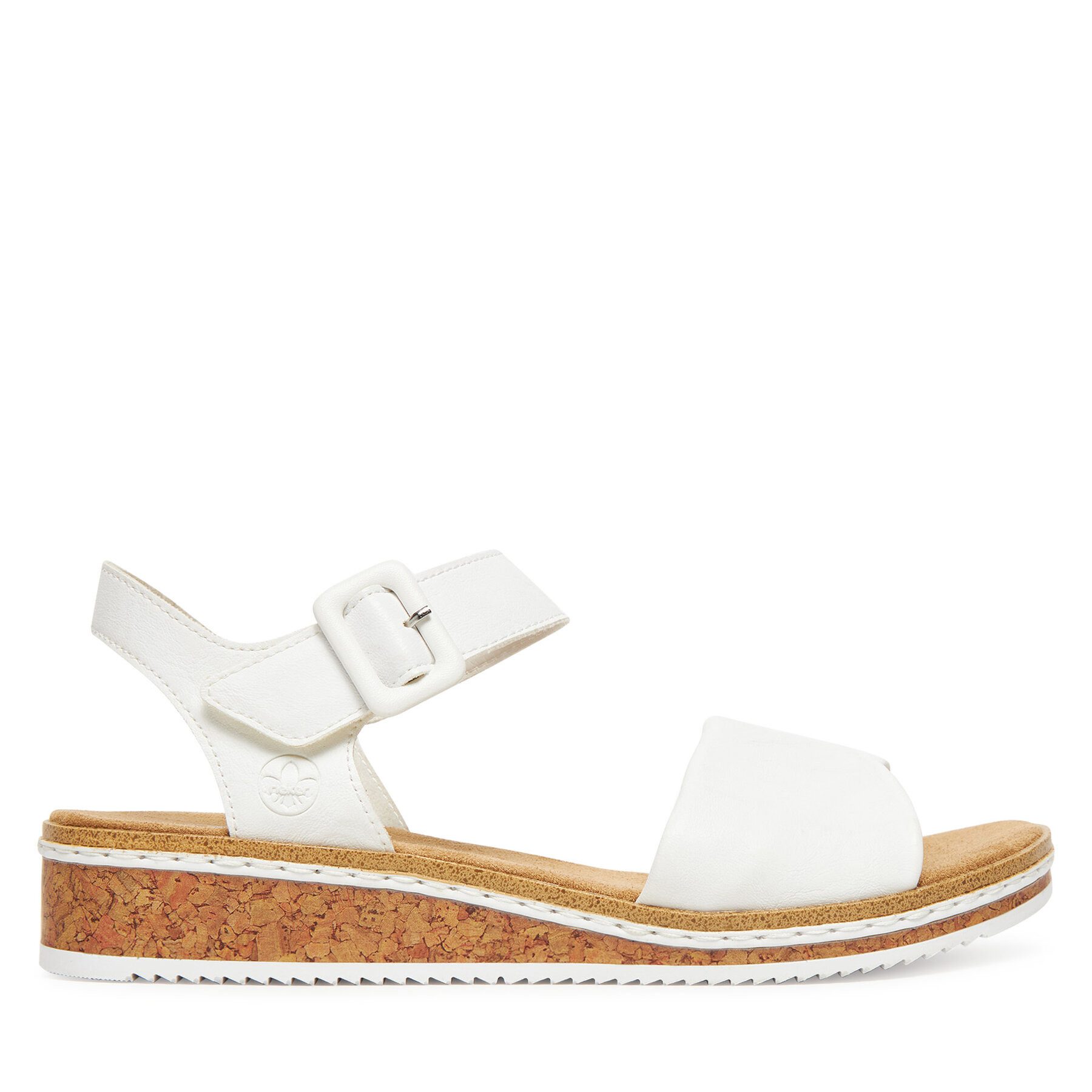 Rieker Rieker Damen-Sandalen Weiß V3691-80 Sandale