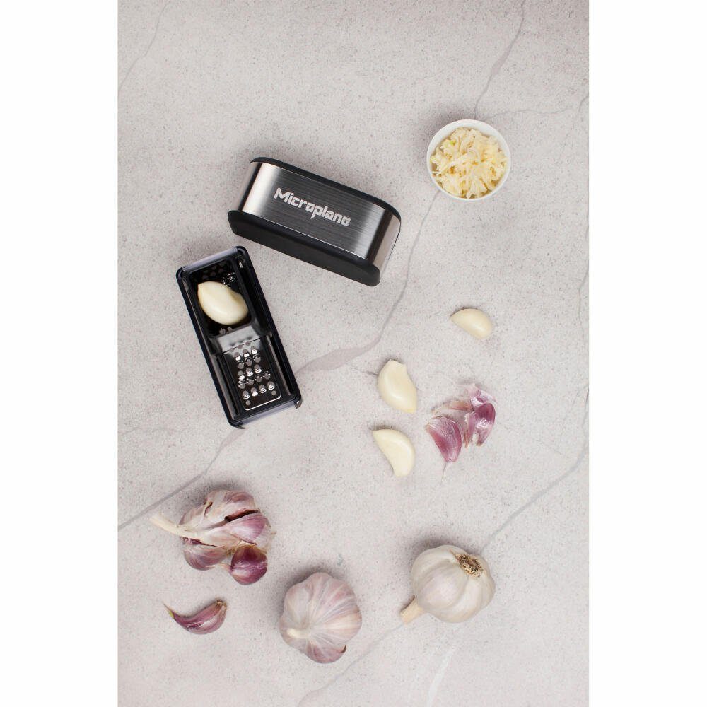 Microplane Zerkleinerer Knoblauchschneider
