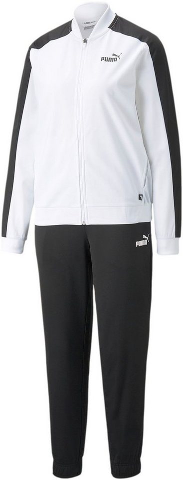 PUMA Trainingsanzug »Baseball Tricot Suit cl« (Set, 2 tlg) › weiß  - Onlineshop OTTO