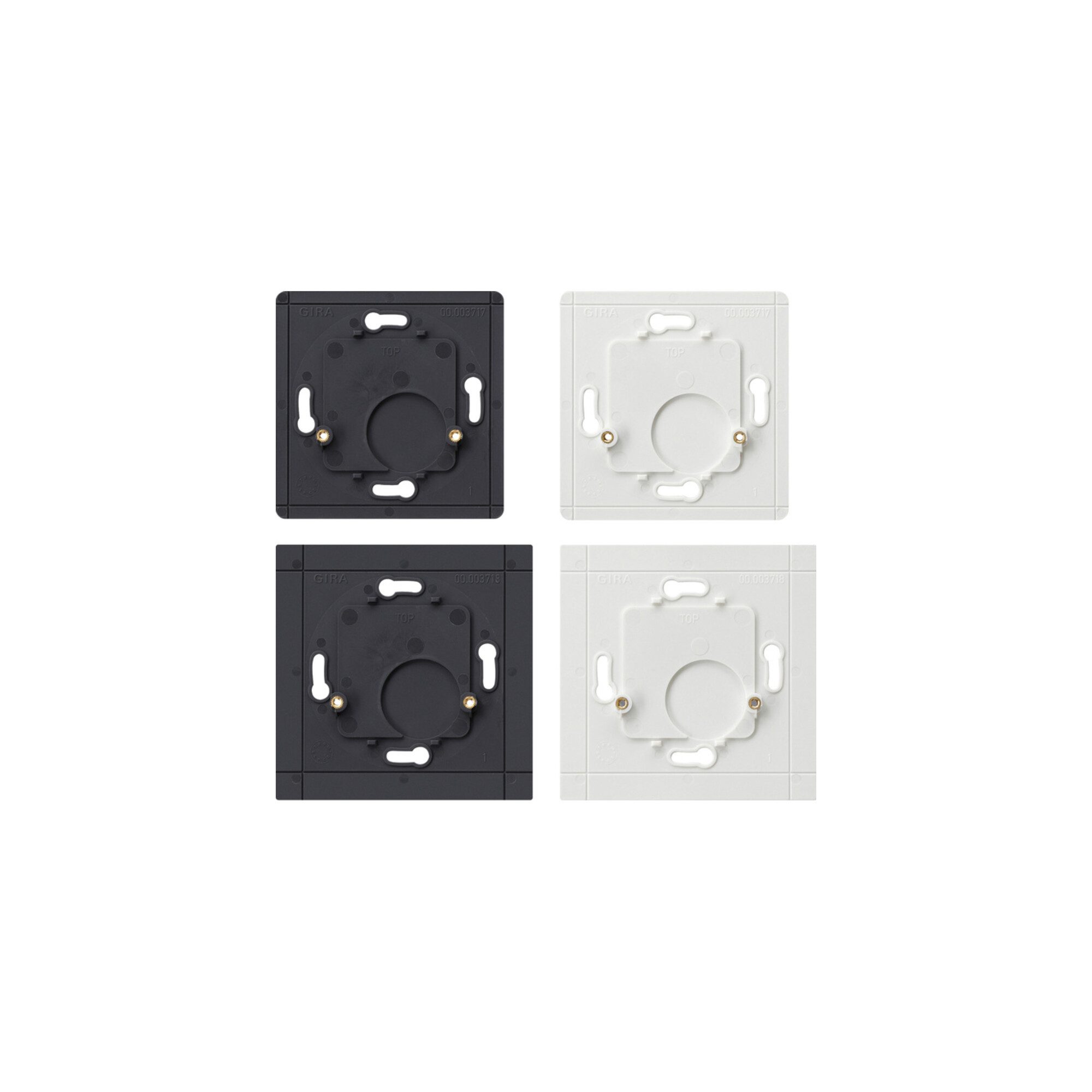 GIRA Anschluss-Set Gira Bodenplattenset Funk Wandsender 533900