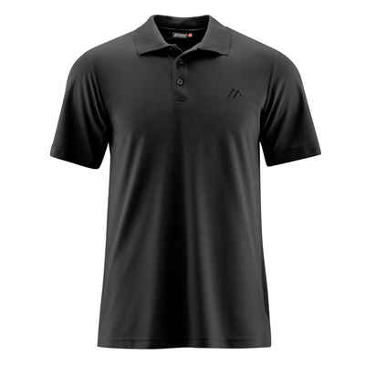 Maier Sports Poloshirt »Übergrößen schwarzes Funktions-Poloshirt Maier Sports«