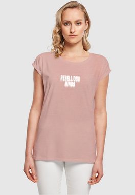 Merchcode T-Shirt Merchcode Damen Ladies Rebellious Minds T-Shirt (1-tlg)