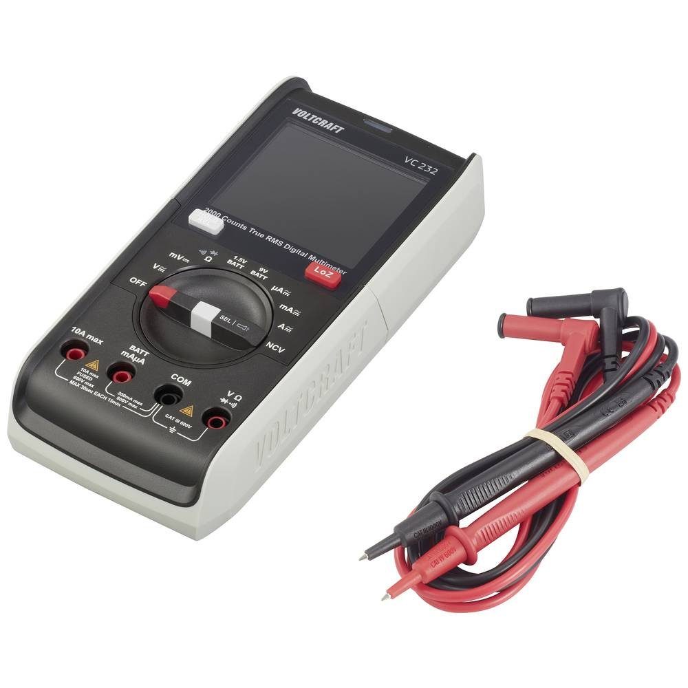 VOLTCRAFT Multimeter Digital Multimeter VC-13829975, LoZ