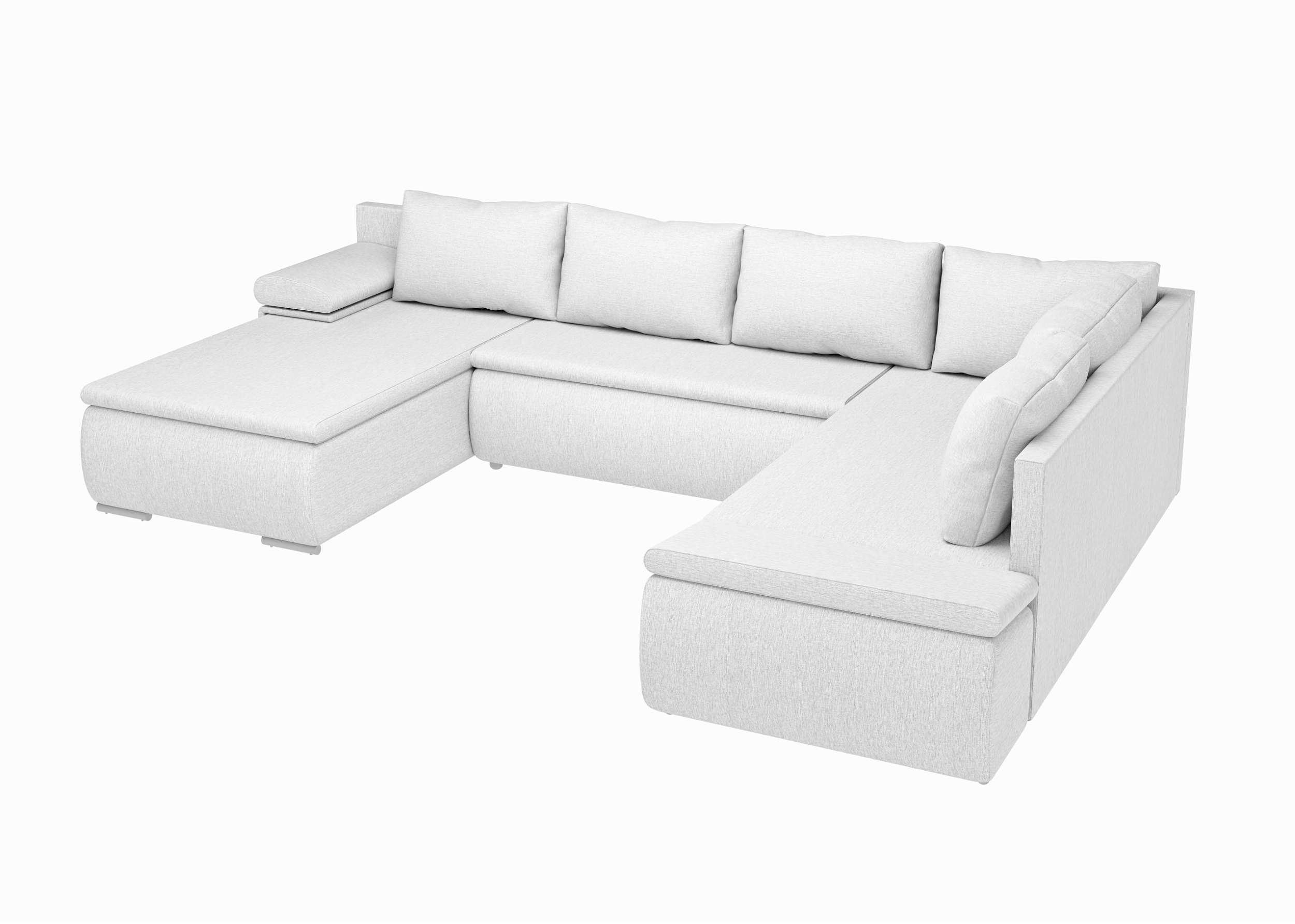 U-Form, Stylefy Bettkasten, und mit links oder mane Bettfunktion Wohnlandschaft Modern Sofa, rechts Wellenfederung im Nessi, Raum Design, frei bestellbar, stellbar, mit