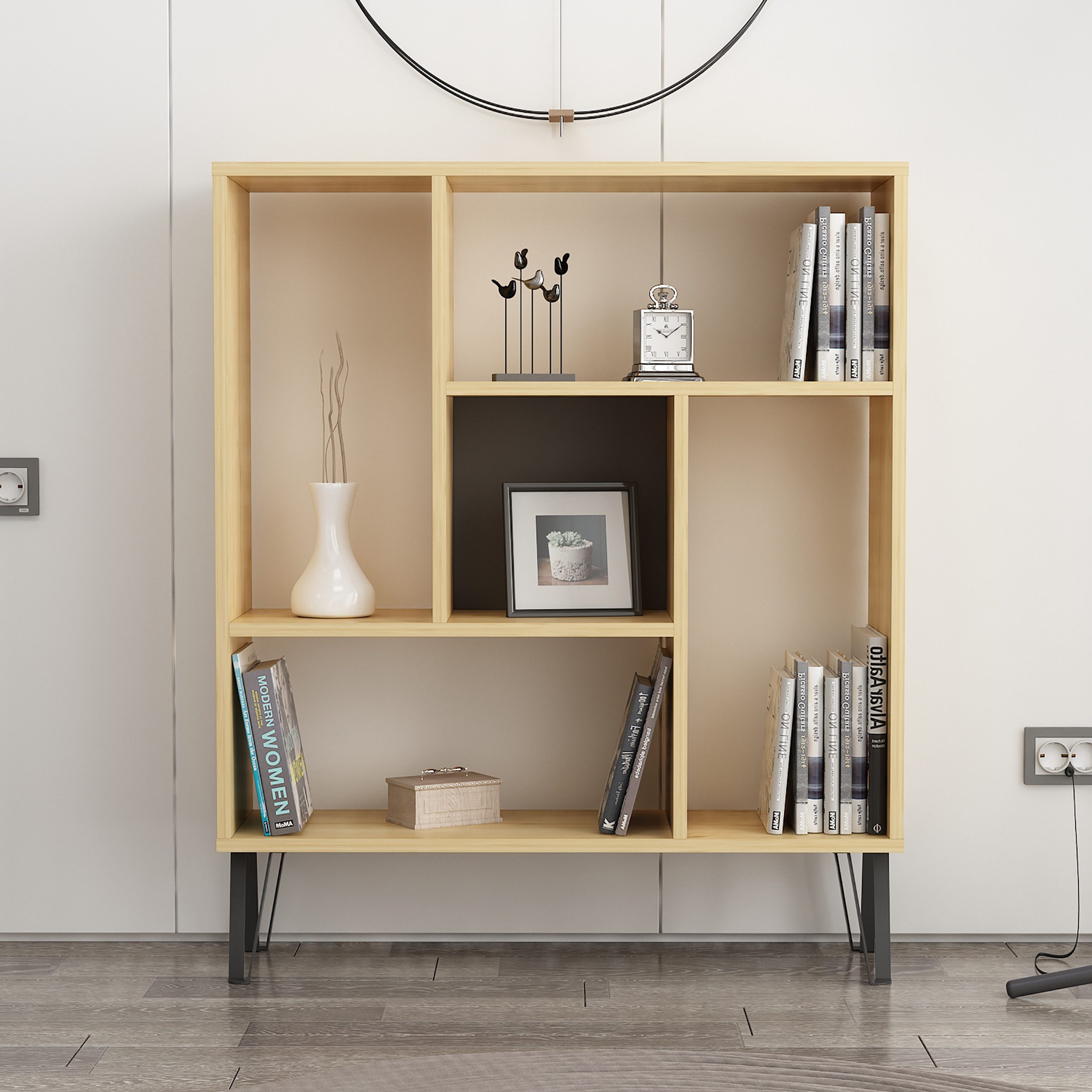 DEMA Home Standregal Arven, Bücheregal Raumteiler günstig online kaufen