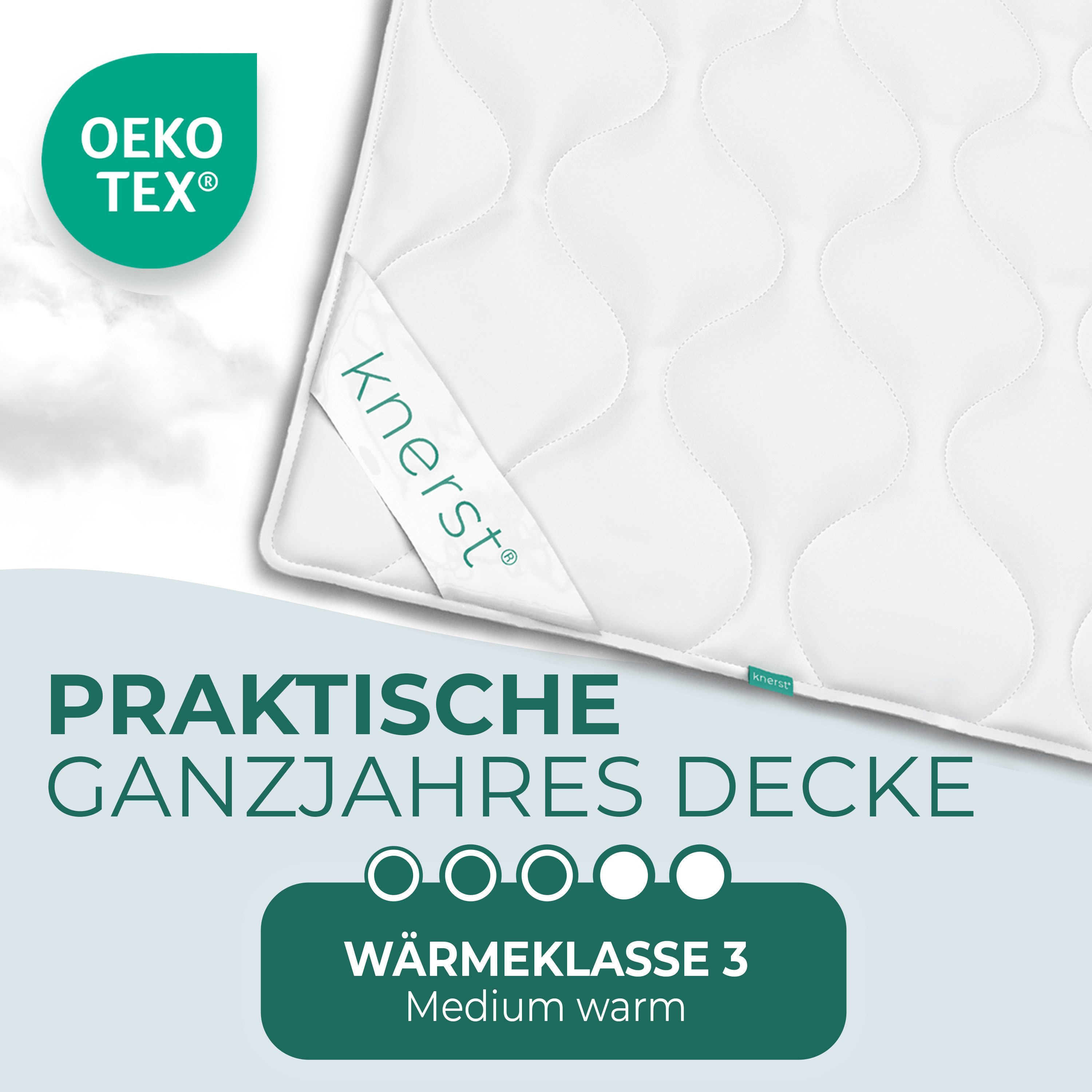 KNERST Microfaserbettdecke Mikrofaserbettdecke Sommerdecke Ganzjahresdecke günstig online kaufen