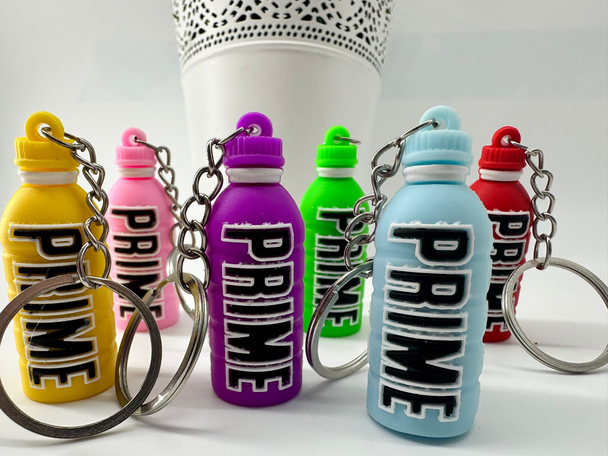 soma Schlüsselanhänger Schlüsselanhänger Kinder Mini Fitness Flasche blau, Schlüsselanhänger Haustierschlüsselanhänger Geschenk Hund Frau Herren