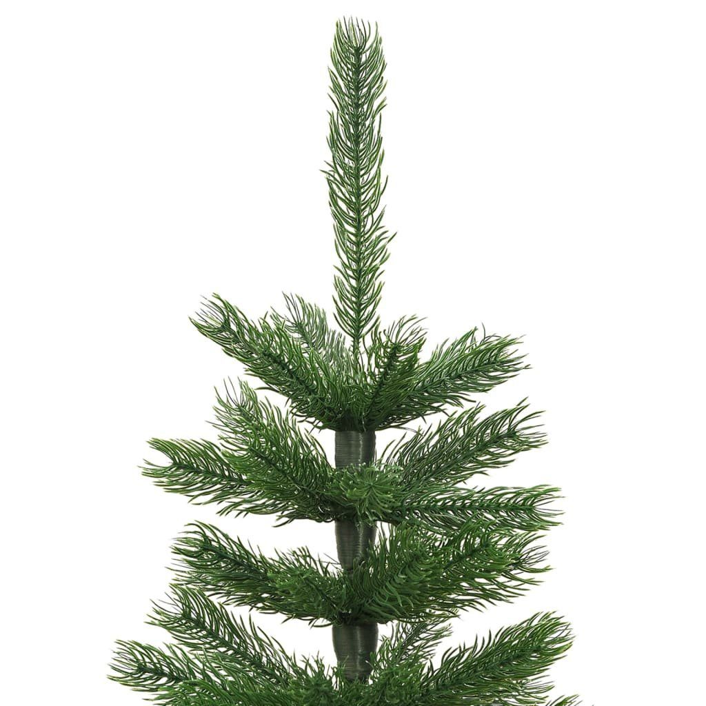Weihnachtsbaum cm PE Künstlicher Ständer 120 vidaXL mit Künstlicher Weihnachtsbaum Schlank