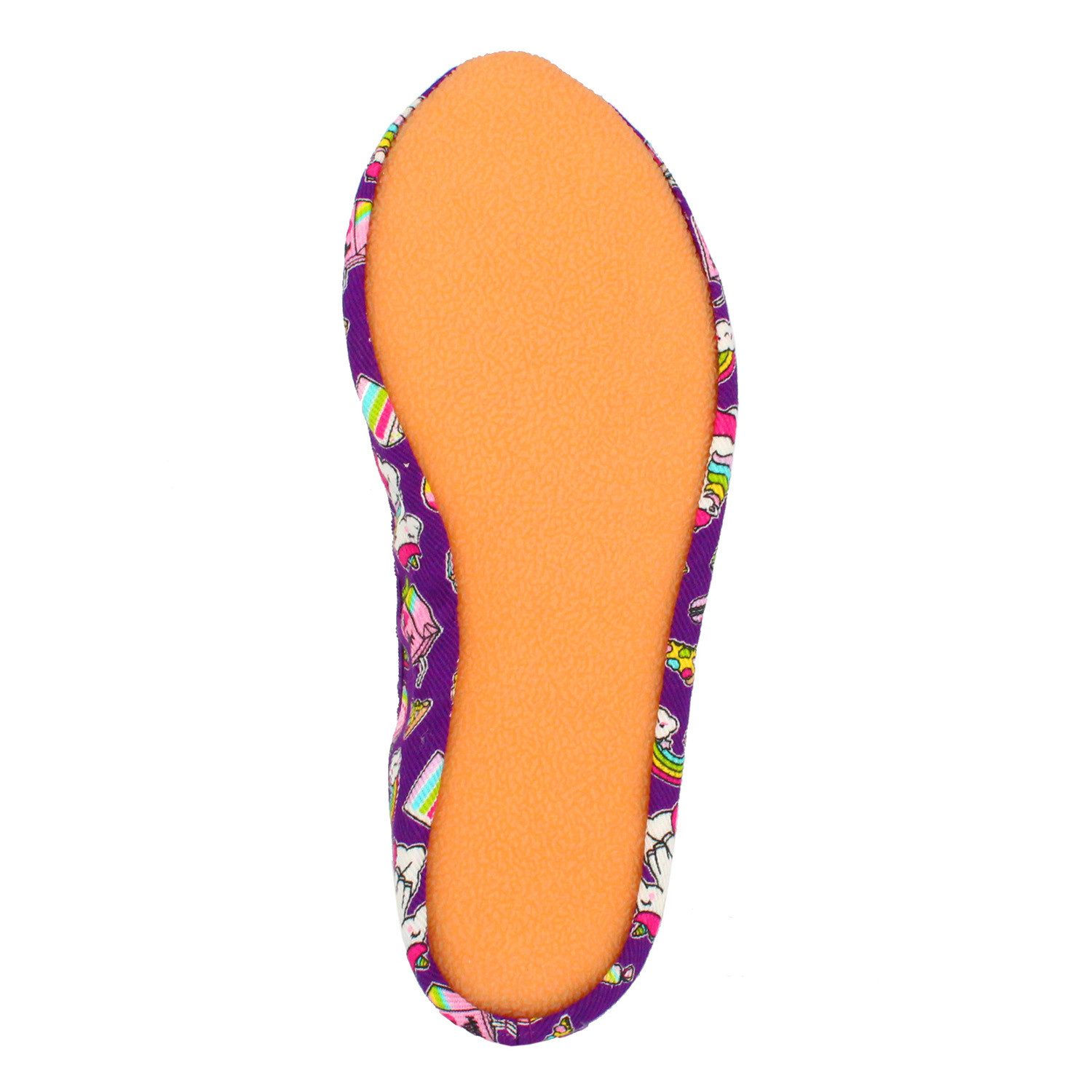 Beck Schläppchen Candy Gymnastikschuh (atmungsaktive Baumwolle) rutschfeste Laufsohle