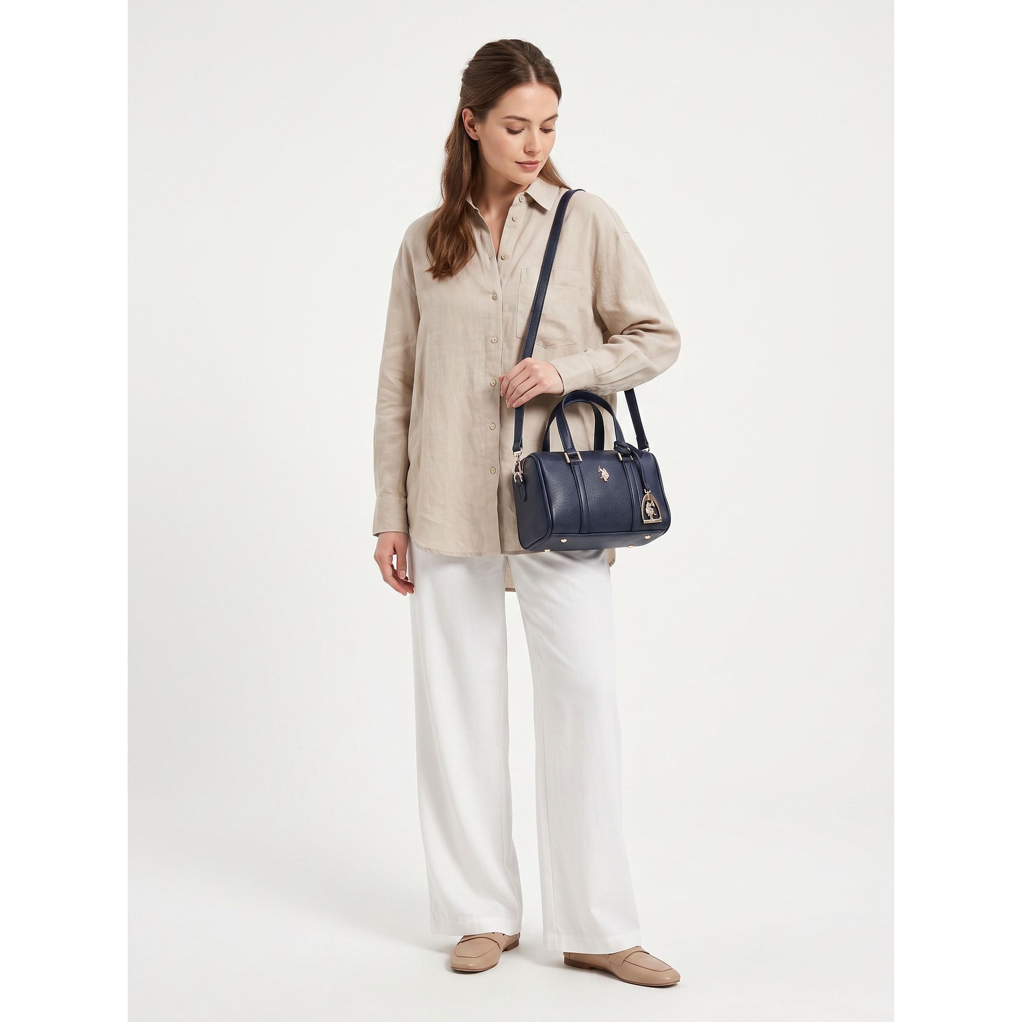U.S. Polo Assn. Henkeltasche Jones, Polyurethan