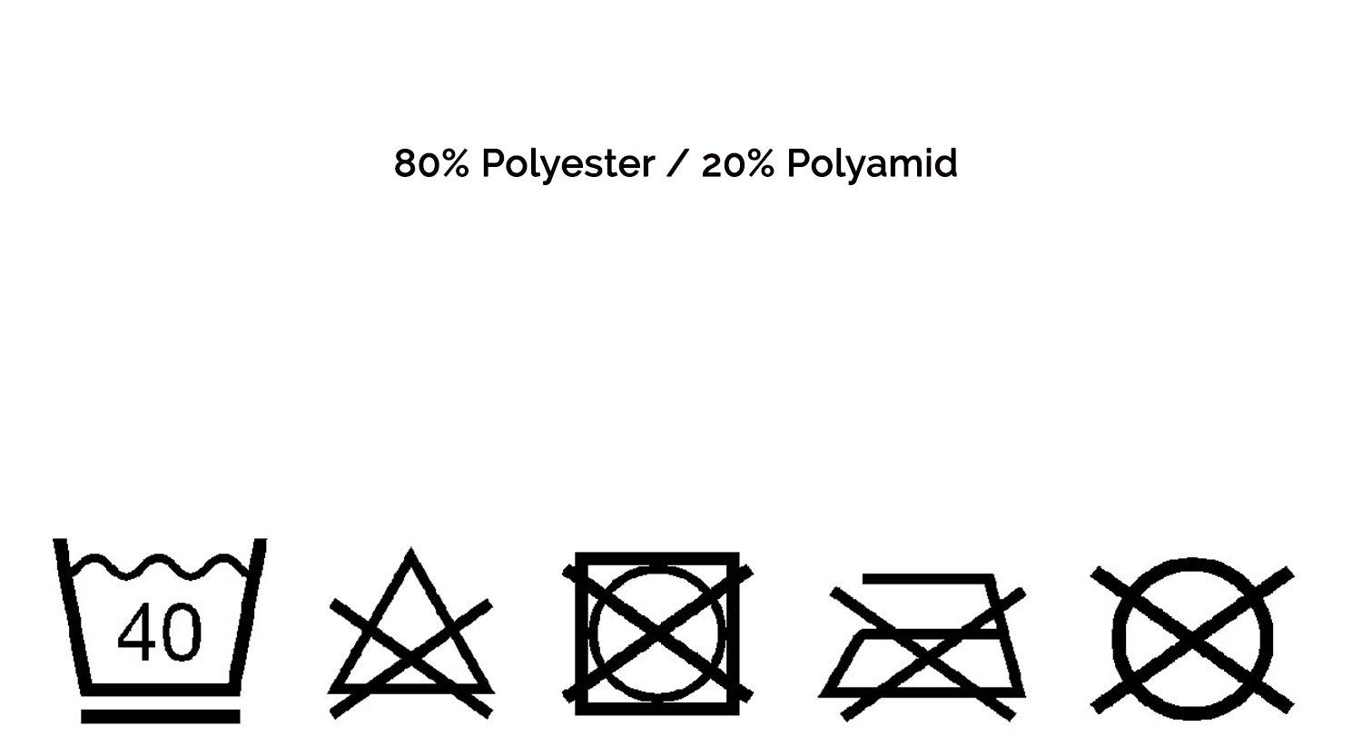 Polyamid, Abschminken Polyester, 13 20% 80% cm, ZOLLNER24 Waschlappen x 20 zum (3-tlg), perfekt