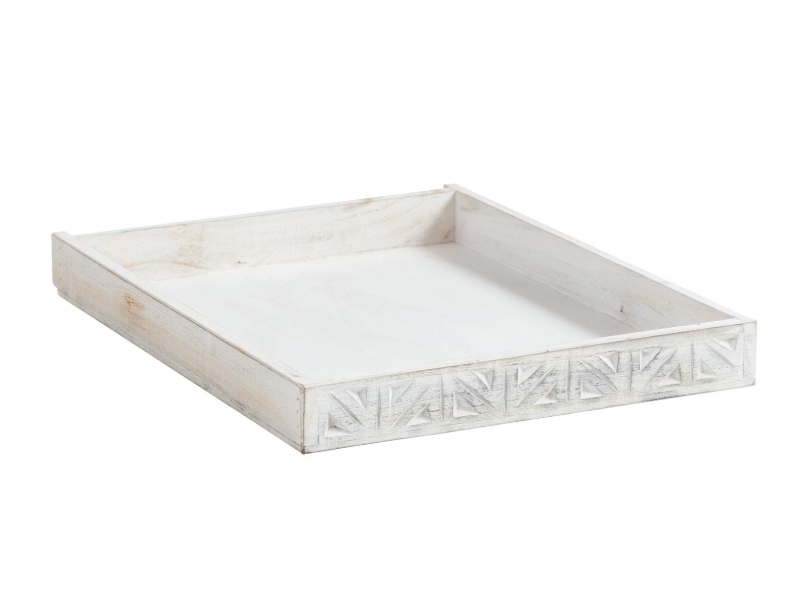 massivum Tablett Tablett Damchaya, Holz - Mango, (1-tlg)