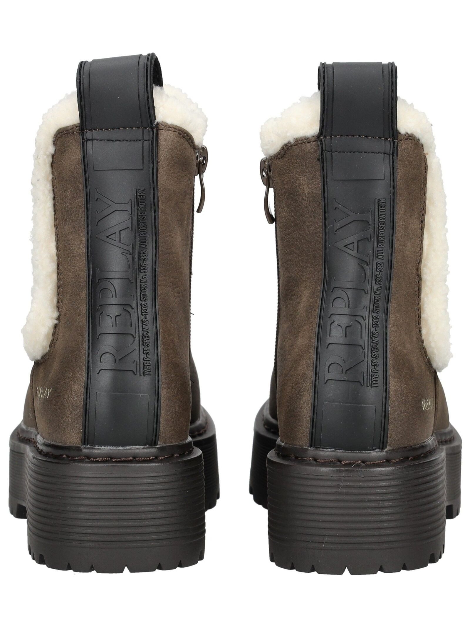 Replay Replay Stiefelette Lederimitat/Textil Stiefelette