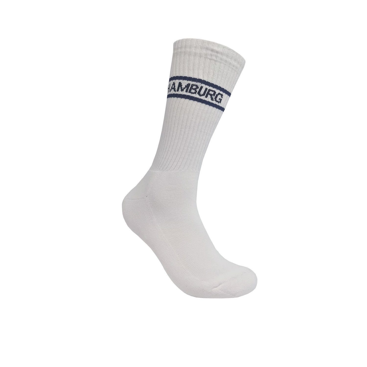 blau Lindner Sportsocken Digga" Logoschriftzug (1-Paar) "Hamburg Max mit