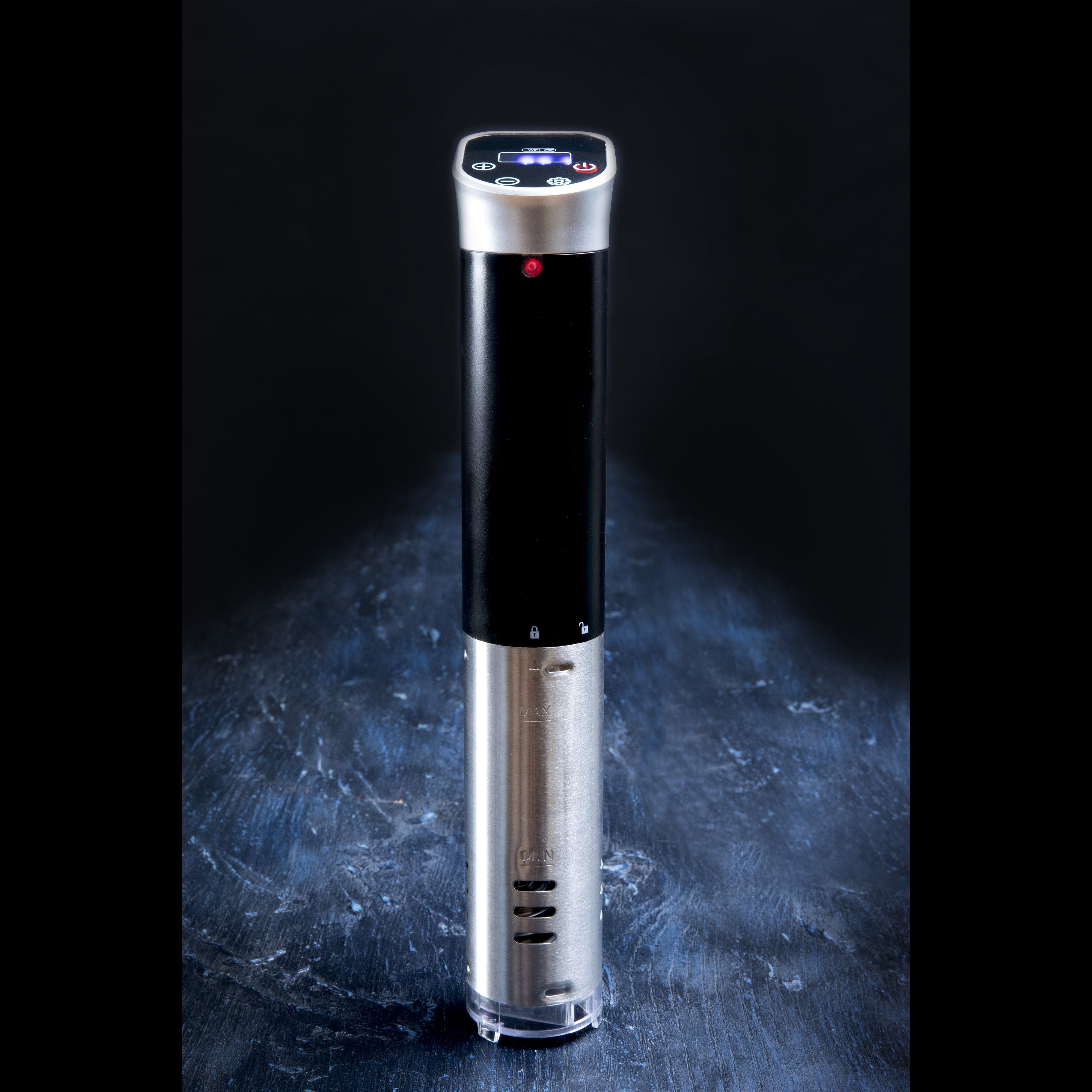 GASTRONOMA Sous-Vide Stick 18310009, Präzise Temperaturkontrolle, WIFI-App steuerung, für alle Topfarten