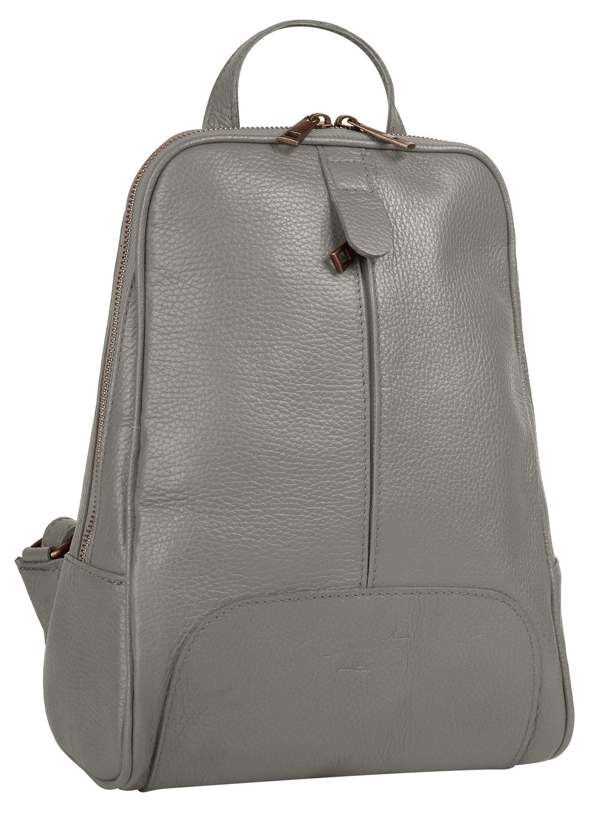 Samantha Look Cityrucksack, echt Leder, Made in Italy