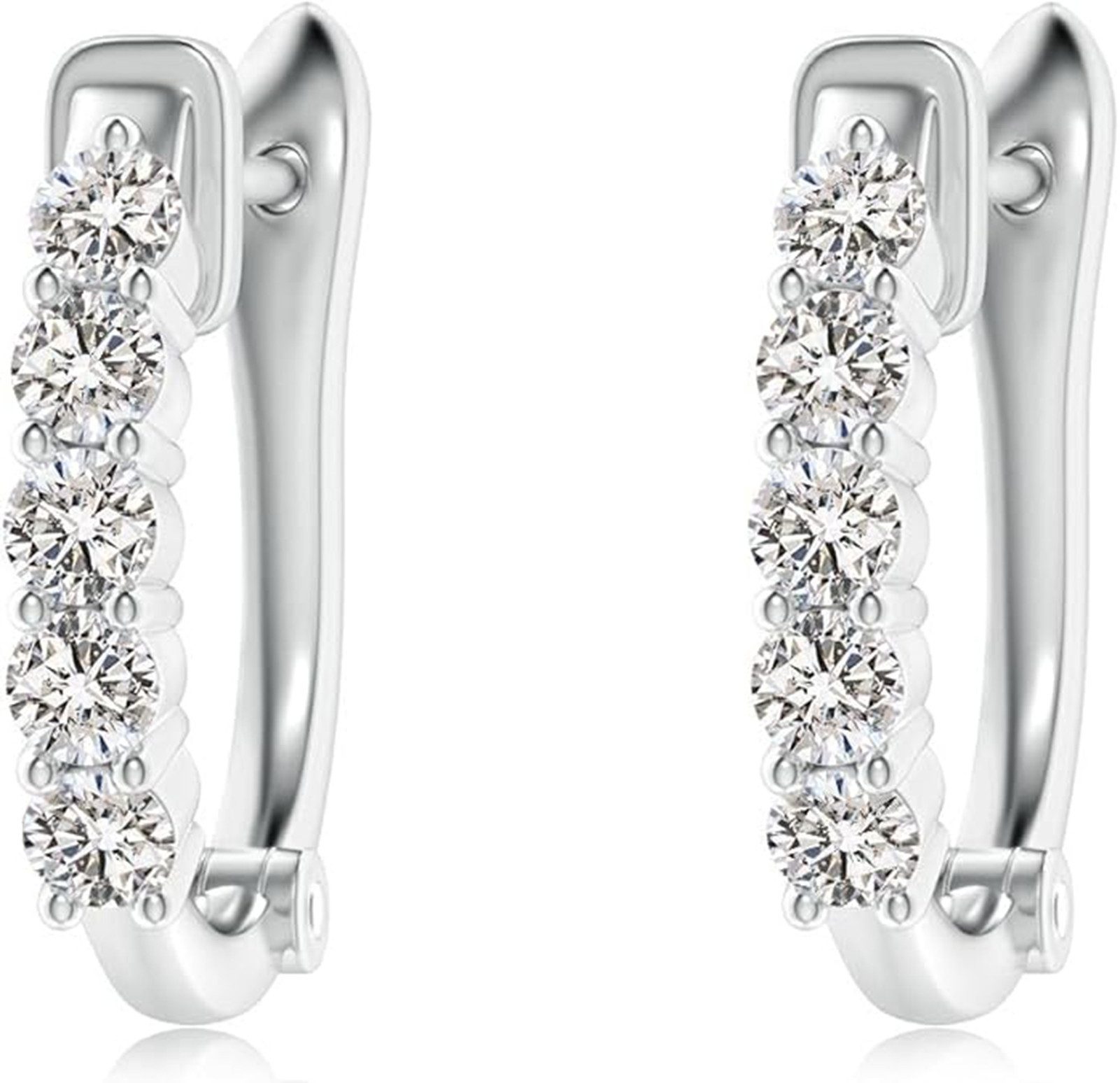Paar Ohrstecker Ohrringe Gold creolen,Clip Ohrringe,Ohrringe Rosegold,Diamantohrringe
