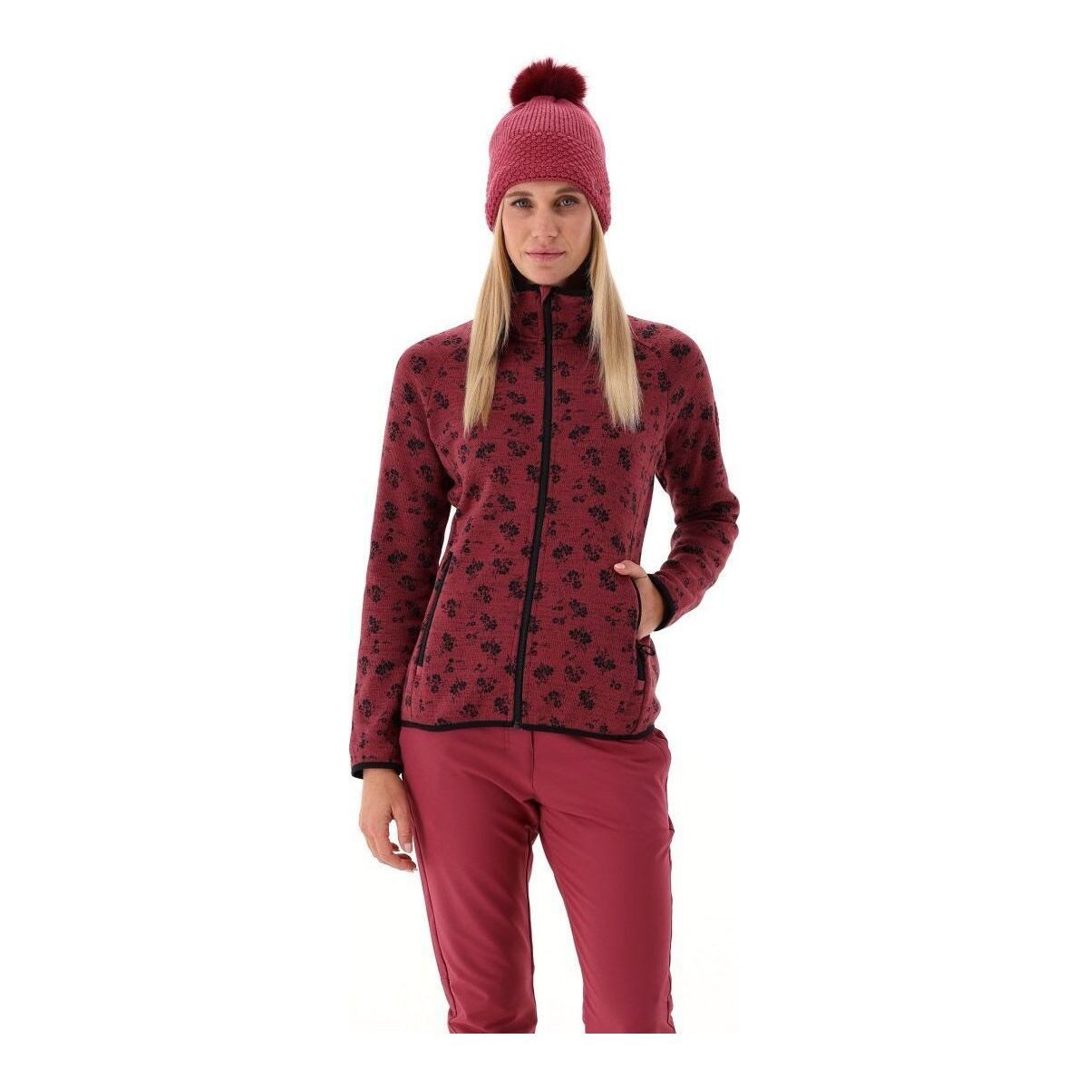 CMP Fleecejacke Woman Fleece Jacket Moderne Damen-Fleecejacke mit Print-Design, ideal für Freizeit und