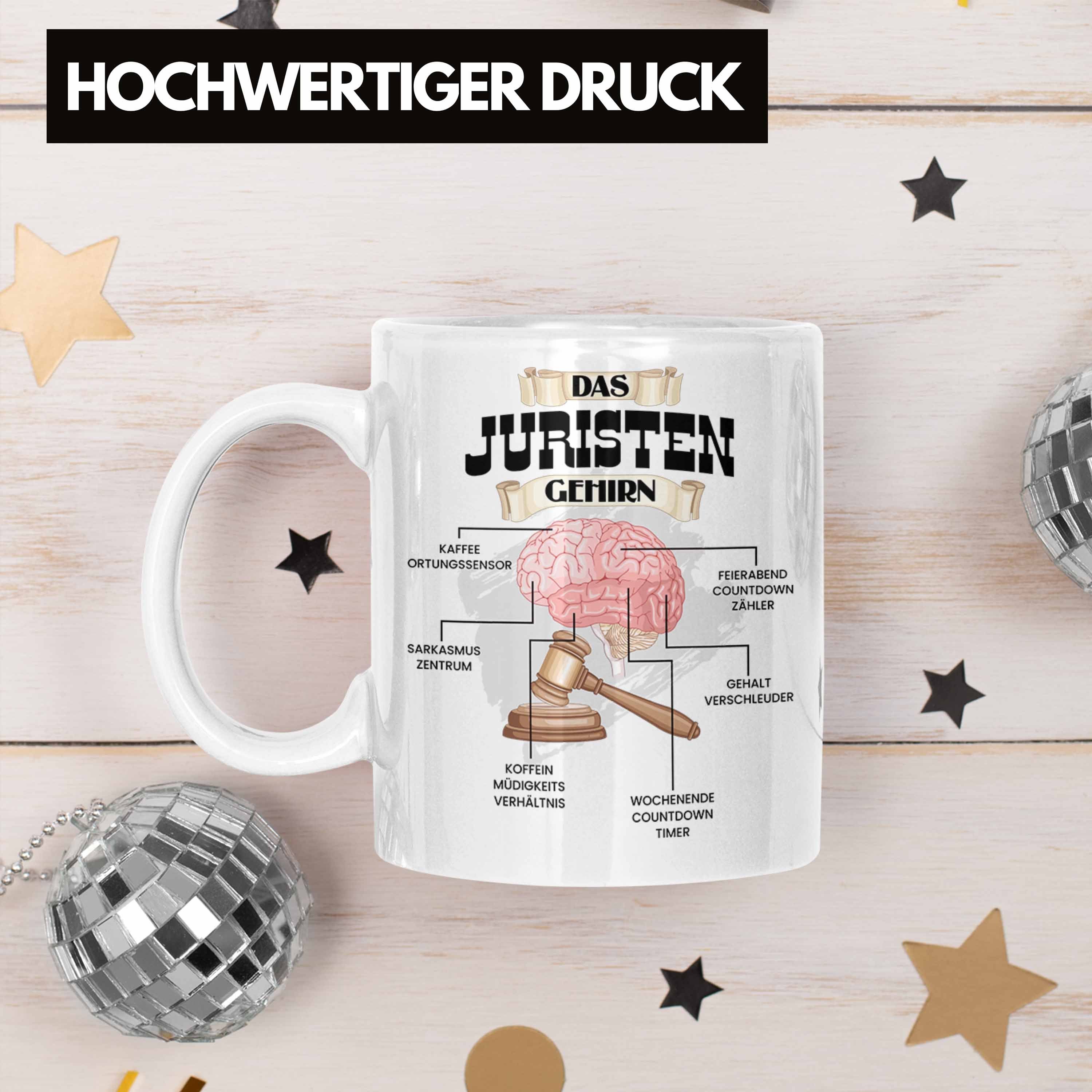 Gesetz - Jura Trendation Tasse Weiss Spruch Tasse Geschenk für B Lustiges Trendation Juristen