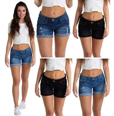 GRLFRND SHORTS HAYDEN in Schwarz Damen Bekleidung Kurze Hosen Mini Shorts 