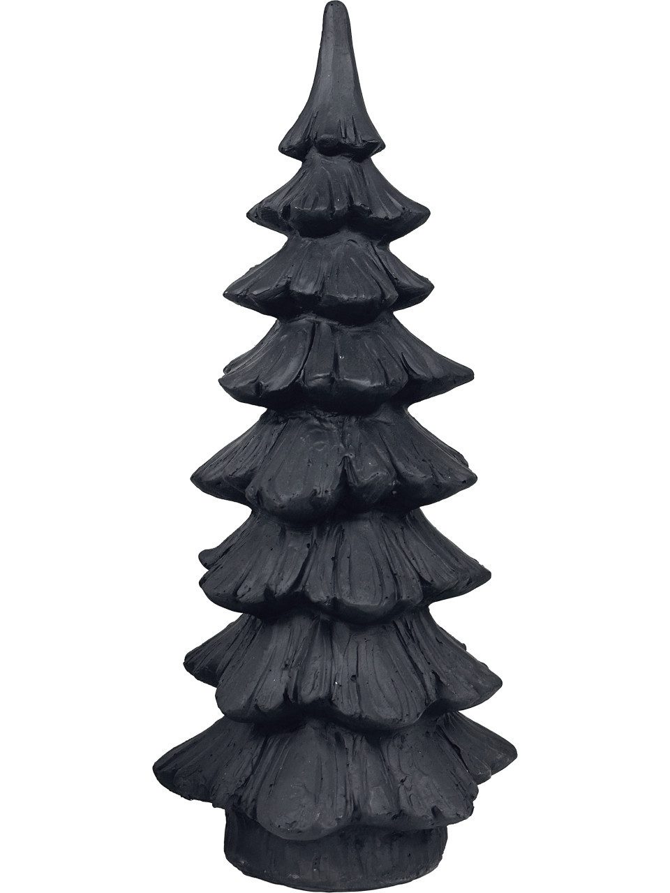 Trend Line Dekofigur TrendLine Dekofigur Polyharz Baum 37 cm schwarz